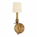 Hudson Valley Cohasset 1 Light Wall Sconce 8211-AGB